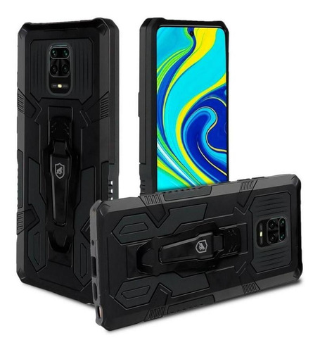 Capa Case Clip Para Xiaomi Redmi Note 9s - Gshield