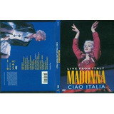 Dvd Live From Italy - Madonna - Ciao Italia