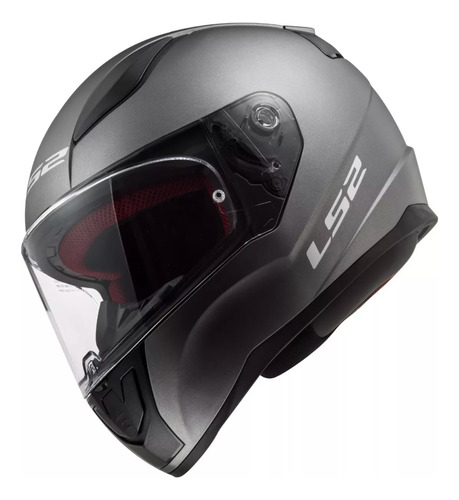 Capacete Feminino Masculino Ls2 Ff353 Rapid Matte Titanium