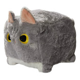 Peluche Gato Animal Cubo Cuadrado Kawaii Gatito Suave     