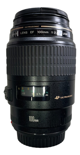 Canon Ef 100mm F/2.8 Macro Usm Linea Dorada