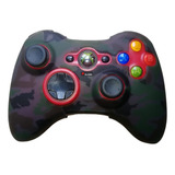 Funda De Silicon Control Xbox 360 Protector +2 Gomas Thumb .