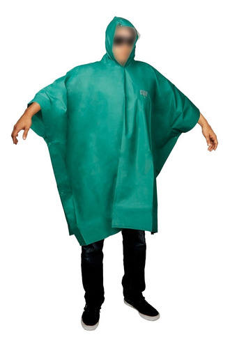 Capa Poncho De Lluvia Albatros Pvc Con Capucha Pesca Camping