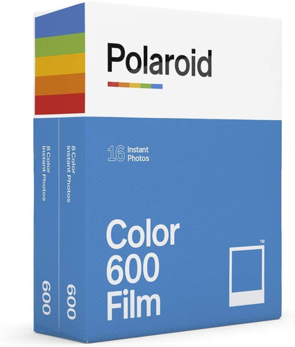 Filme Polaroid Color 600 16 Fotos - Câmeras Vintage / Atuais