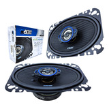 Par De Bocinas 250 Max 2 Vías 4x6  Carbón Audio Cask02546et