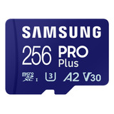 Samsung Pro Plus Memoria Micro Sd 256gb Clase10 180mb/s 4k