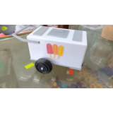 Carrito De Paletas Miniatura Impresión 3d