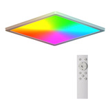 Lámpara De Techo Led Rgb De Montaje Empotrado, 30 Cm, 3000-6