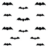 Adesivo Decoração Halloween Morcegos Porta E Parede 13un