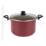 Olla De Aluminio 24 Cm 7,5 Lts Rojo Md2299364