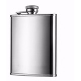 Cantil Inox Frasco 220ml Garrafa Whiskeira Whisky Bolso Bar