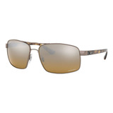 Óculos Solar Ray-ban Rb3604ch 121/a2 Marrom Polar- Refinado 