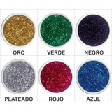 Pigmentos Glitter Resina Poliester Pisos Porcelanatos X 6gr