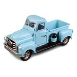 Christmas Vintage Metal Classic Rustic Pickup Truck Home