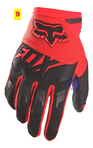 Guantes Fox Moto Cross Ciclismo Bici Mtb Rzr Dh Varias Talla