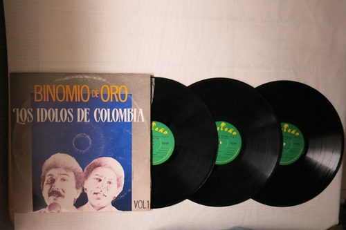 Vinyl Vinilo Lp Acetato Binomio De Oro Los Idolos De Colombi