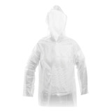 Kit 10 Capas De Chuva Descartável Transparente Unisex