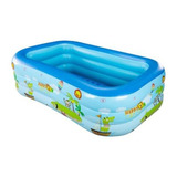 Piscina Inflable Rectangular 150cm X 100cm X 51cm Azul 