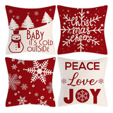 Travesseiros, Capas De Travesseiro De Natal (conjunto De 2)
