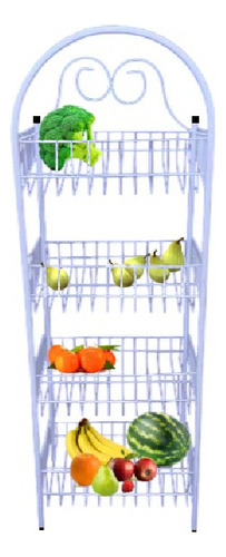 Organizador, Frutero De Alambre Con 4 Niveles!!