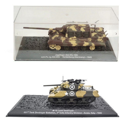 Tanques De La Segunda Guerra Mundial Americanos Pack X2