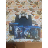 Playstation 4  500 Gb 1 Joystick Y 8 Juegos Perfecto Estado