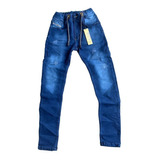 Pantalon Jogger Jean Para Niño