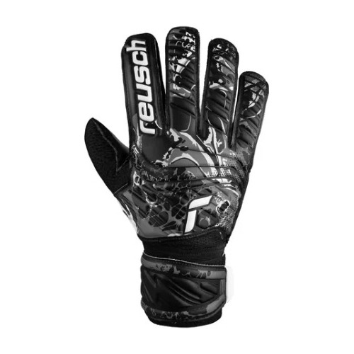 Guantes De Arquero Reusch Semi Profesional Attrakt Negro