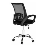 Sillon Ejecutivo Respaldo Bajo Silla Escritorio Pc Mesh