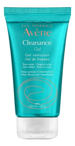 Gel De Limpeza Facial Avène - Cleanance Gel 150ml C/ Nota