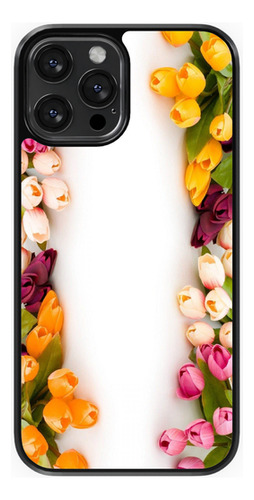 Funda Compatible Con Oppo De Mosaico Tulipanes #2