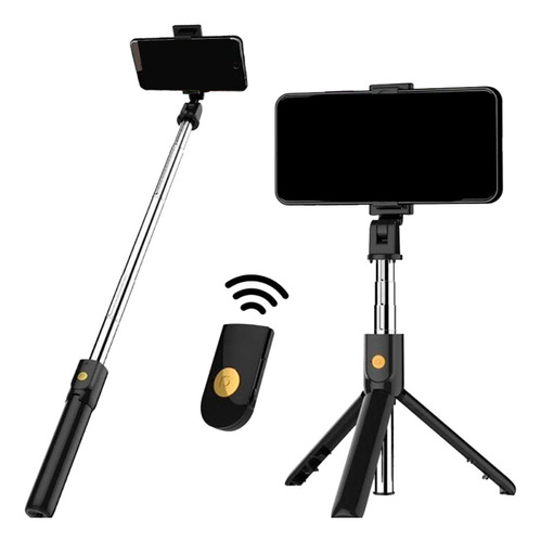Bastao Pau De Selfie Pro Kit Youtuber Universal Profissional