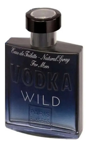 Vodka Wild 100 Ml Masc. Tendência Paris Elysees