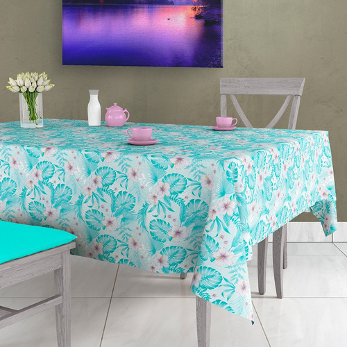 Mantel De Mesa Ecocuero Estampado  2 X 1.40 Super Oferta !!!