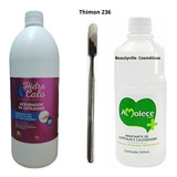 Hidracalo 1lt + Amolece Amaciante Cuticula 500ml+ Thimon 236