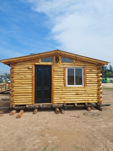 Tiny Cabin House (pequeña Cabaña De Troncos)  Transportable