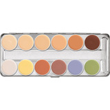 Paleta Dermacolor 12 Cores Kryolan Modelo Stn