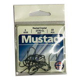 Anzuelos Mustad 277 E-cl N° 8 7 6 5 4 3 2 1 Pejerrey