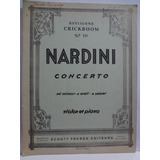 Partitura Violino Piano Concerto En Mi Mineur Pietro Nardini