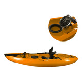 Kayak Monoplaza Juvenil 2.4m Con Remo Mar Laguna Lago