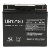 Batería De 12 V 18 Ah Ups Sustituye Leoch Djw12 - 18, Djw 12