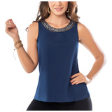 Blusa Hilary Azul Osc Para Mujer Croydon