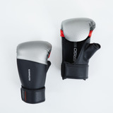 Guantes Para Saco Boxeo 500 Negro/plata Outshock