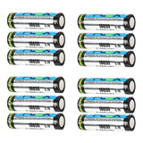 12 Baterias Recarregáveis 18650 3.7v 3800mah Flex Lanterna