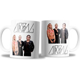 Taza De Ceramica-rock-airbag