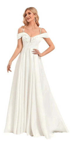 Vestido Novia Marfil Satén Delpilar Ne 25