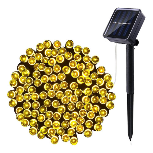 Lampop - Guirnalda De Luces Solares Para Exteriores, Imperme