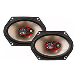 2 Alto Falantes Triaxial 4x6 Bravox Universal 100w B3x57 X