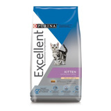 Purina Excellent Kitten (gatito) Pollo Y Arroz X 1kg Caba