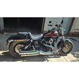 Harley Davidson Dyna Fat Bob 103, 1690cc Año 2017, 33000 Kms